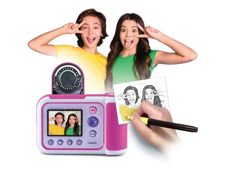 Vtech KidiZoom Print Cam Rosa
