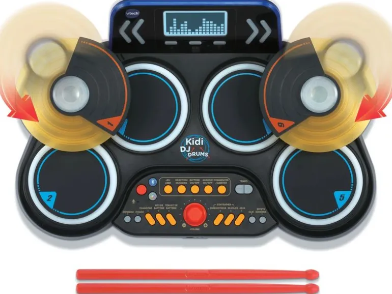 Vtech Musikspielzeug Kidi DJ Drums -FR-