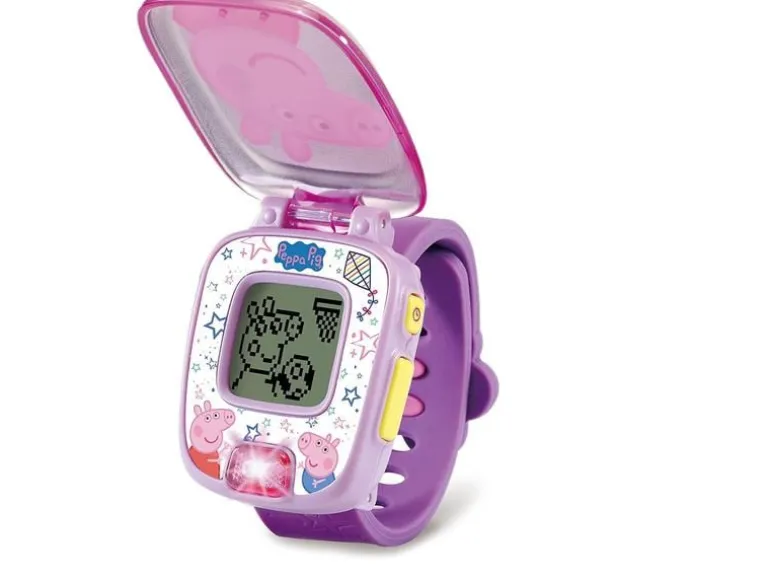 Vtech Smart Watch Peppas Lernuhr Violett/Rosa