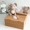 Welcomebabybox Geschenkset Milu – Decke & Bär