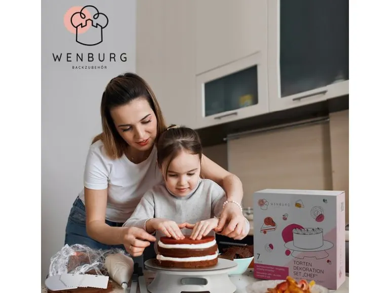 Wenburg Tortendeko-Set – Kuchenständer