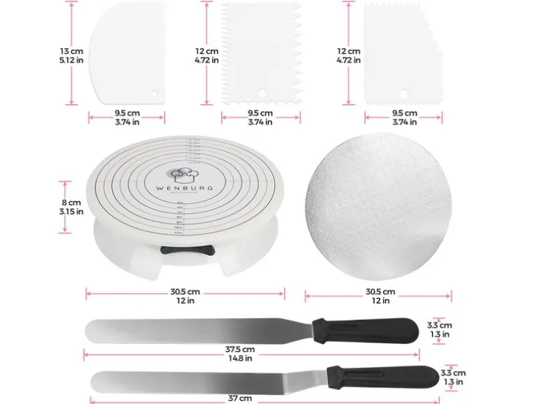 Wenburg Tortendeko-Set – Kuchenständer
