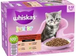 Whiskas Klassische Auswahl Junior, in Sauce