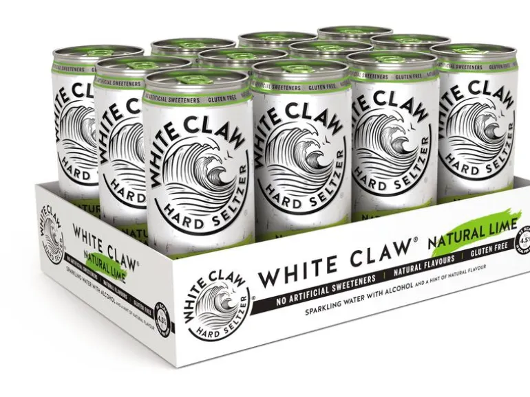 White Claw Hard Seltzer Natural Lime 12 x 0.33 l