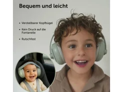 ZaZu Gehörschutz Baby and Junior Beige
