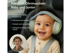 ZaZu Gehörschutz Baby and Junior Sage