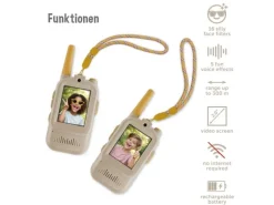 ZaZu Video Walkie Talkie Beige