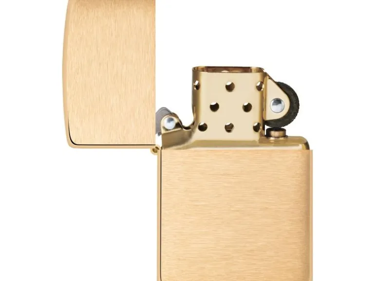 ZIPPO 204 B gebürstetes Messing