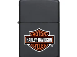 ZIPPO Harley Davidson Bar & Shield Schwarz