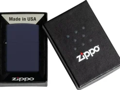 ZIPPO Navy Blue Matte Marineblau