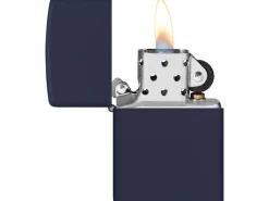 ZIPPO Navy Blue Matte Marineblau