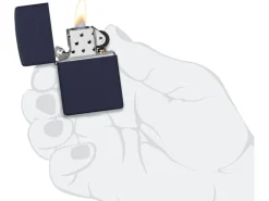 ZIPPO Navy Blue Matte Marineblau