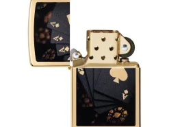 ZIPPO Poker Design Gold