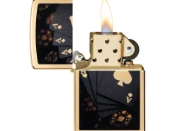 ZIPPO Poker Design Gold