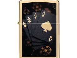 ZIPPO Poker Design Gold