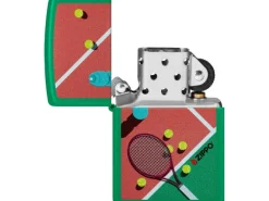 ZIPPO Tennis Design Grün