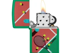 ZIPPO Tennis Design Grün