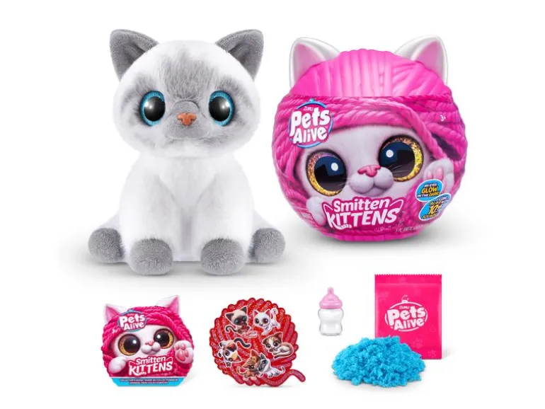 Zuru Funktionsplüsch Pets Alive – Smitten Kittens