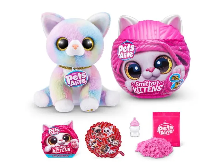 Zuru Funktionsplüsch Pets Alive – Smitten Kittens