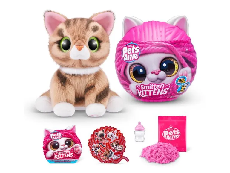 Zuru Funktionsplüsch Pets Alive – Smitten Kittens