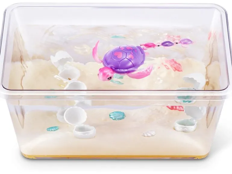 Zuru Spielfigurenset Pets Alive Mommy Turtle und Baby Surprise