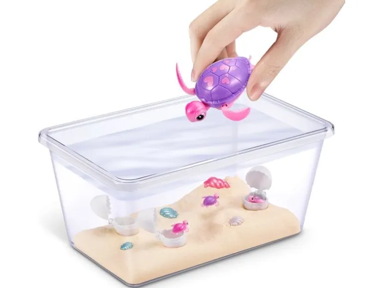 Zuru Spielfigurenset Pets Alive Mommy Turtle und Baby Surprise