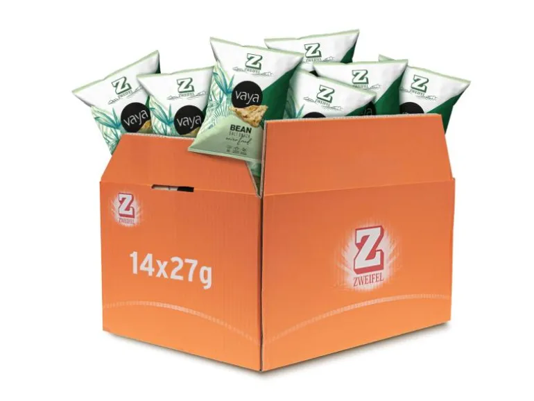 Zweifel Chips Vaya Bean Salt 14 x 27 g