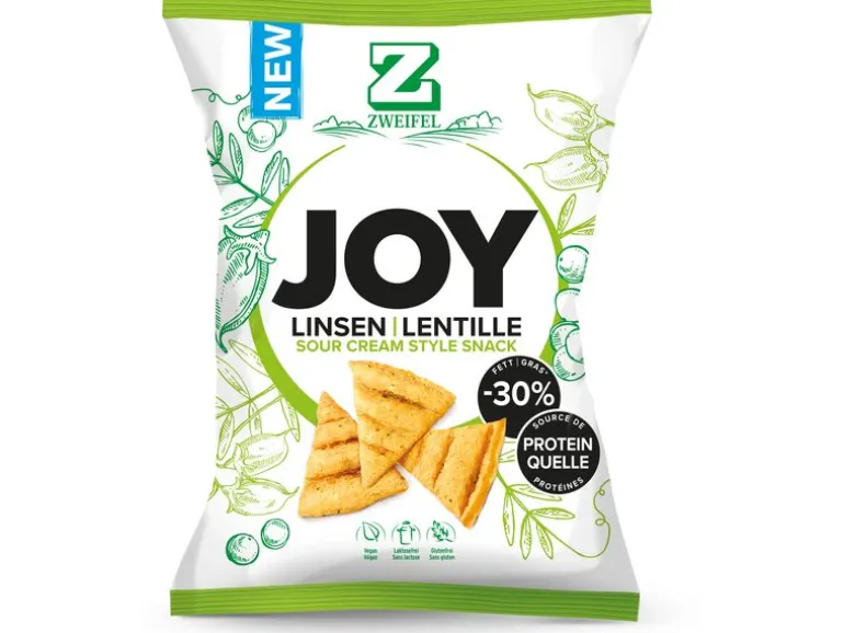 Zweifel Joy Lentil Sour Cream Style 80 g