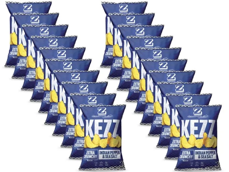 Zweifel KEZZ Chips Pepper and Salt 20 x 35 g